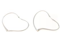 TIFFANY&CO　ティファニー　オープンハート　ピアス　SV　シルバー　9.6g