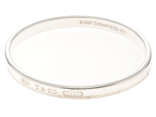 Tiffany & Co. バングル 1837 Tiffany&Co.】ティファニー バングル 1837 ナロー SV925 シルバー