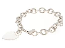 TIFFANY＆CO　ティファニー　リターントゥ ハートタグ ブレスレット　シルバー　SV　34.2g（2148103939600）【200】