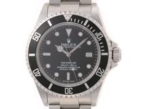 ROLEX　ロレックス　時計　シードゥエラー　SS　自動巻き　16600　ブラック文字盤メンズ【431】2148103942051
