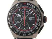 TAG HEUER タグホイヤー メンズ オートマチック フォーミュラⅠ クロノグラフ CBZ2082.FT8096 ブラック文字盤 TI/ラバー【472】HK