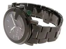 GUCCI グッチ 腕時計 101M SS ブラック クォーツ メンズ 2148103942402