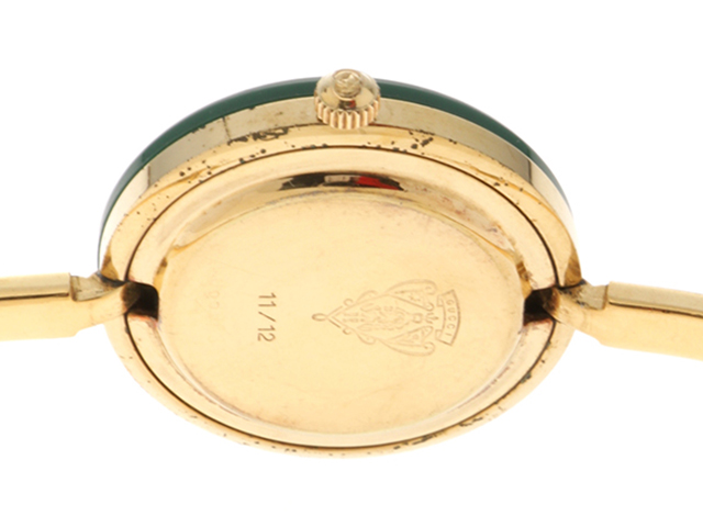 GUCCI グッチ チェンジベゼル 11/12 クォーツ GP/樹脂 レディース