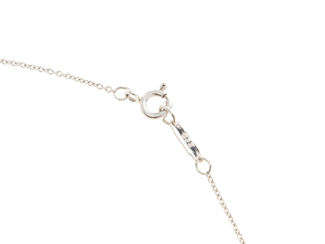 TIFFANY＆CO ティファニー ハートリボン ネックレス シルバー/k18