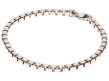 TIFFANY＆CO　ティファニー　ベネチアン　ブレスレット　SVシルバー　15.8g　【471】YN