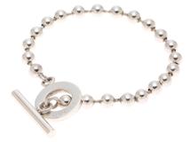 GUCCI　グッチ　ボールチェーン　ブレスレット　SVシルバー　14.7g　【471】YN