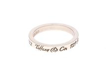 TIFFANY＆CO　ティファニー　ノーツナロー 　リング　SV925　シルバー　＃11　 　3.1g　2148103944062　【471】SK