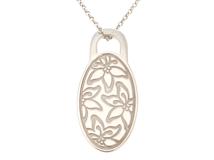 TIFFANY＆CO　ティファニー　カキツバタ　ネックレス　SVシルバー　4.4g　【471】YN