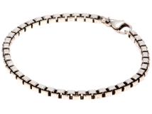 TIFFANY＆CO　ティファニー　ベネチアン　ブレスレット　SVシルバー　15.7g　【471】YN