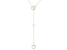 TIFFANY＆CO　ティファニー　ハートリンクラリアット　ネックレス　SVシルバー　8.7g 【471】YN