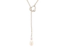 TIFFANY＆CO　ティファニー　オープンハートラリアット　ネックレス　SVシルバー　5.7g　【471】YN