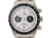 TUDOR　チュードル　ブラックベイ　79360N　SS/ラバー　自動巻き　ホワイト【431】2148103947759