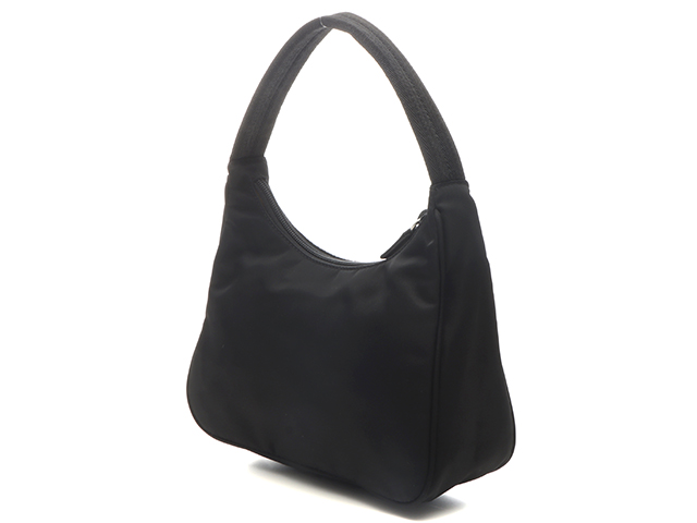 PRADA プラダ ハンドバッグ ブラック ナイロン 【472】YN の購入なら
