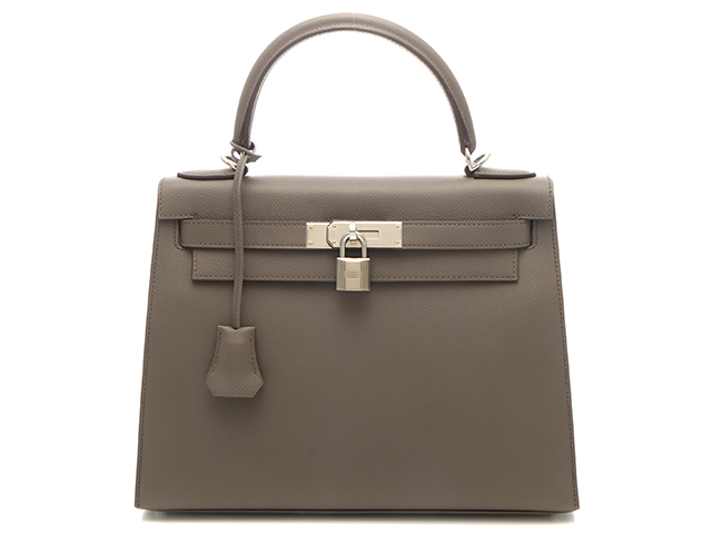希少　エルメス　ツイリー　ケリー柄　グレー　エタン　グリス　エトゥープ 希少 エルメス ツイリー ケリー柄 グレー エタン グリス エトゥープ