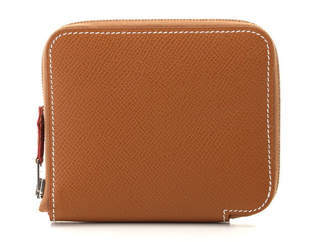 HERMES エルメス アザップシルクインコンパクト ゴールド/シルバー金具