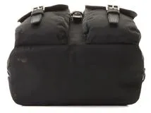 PRADA プラダ リュックサック ブラック ナイロン/レザー【430