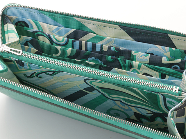 HERMES エルメス 小物・財布 アザップロングシルクイン ヴェール