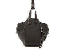 LOEWE　ロエベ　ハンモックバッグ　スモール　ネイビー/ブラック　カーフ　【471】M