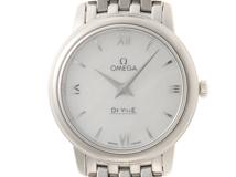 OMEGA オメガ デビル プレステージ 424.10.27.60.05.001 ホワイトシェル ステンレススチール レディース クォーツ
