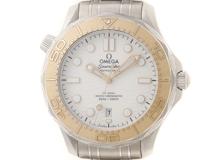 OMEGA オメガ 腕時計 2024年正規品 シーマスター ダイバー300M パリ2024 522.21.42.20.04.001 ホワイト文字盤 K18YG/スティール 自動巻き【472】SJ