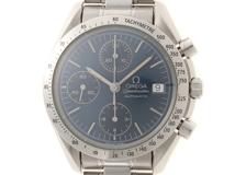 OMEGA オメガ スピードマスター デイト 3511.80 ブルー ステンレススチール メンズ 自動巻き