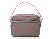 LOUIS VUITTON　ルイ・ヴィトン　ショルダーバッグ　ナイル　モノグラム・グロウ　グレー/ピンク　M15024　2148103974564　【200】