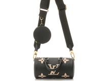Louis Vuitton　ルイヴィトン　パピヨンBB　バイカラーモノグラム・アンプラント　ブラック/ベージュ　ゴルード金具　M45980　【471】M