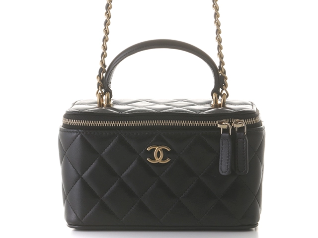 PAN CHANEL 19 パース ラムスキン マトラッセ CHANEL マトラッセ トップハンドル 2021年以降 ショルダーバッグ