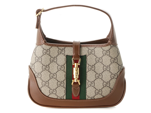 GUCCI グッチ ジャッキー1961 ミニ ホーボーバッグ GGスプリーム