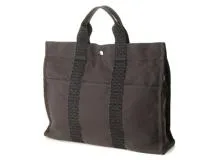 HERMES エルメス トートバッグ エールライントートMM キャンバス