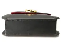 Cartier カルティエ パンテール ハンドバッグ ブラック カーフ