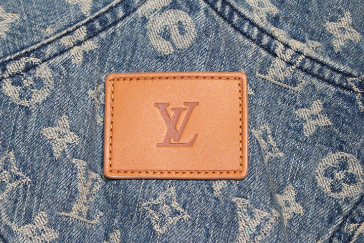 LOUIS VUITTON ルイヴィトン LV ジャガードデニムオーバーオール