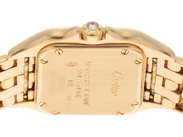 Cartier　カルティエ　パンテール　1280 2　箱ギャラ有り　1996年5月　K18　ダイヤモンド　レディース腕時計　クオーツ【433】 image number 4
