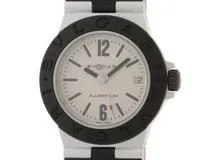 ブルガリ アルミニウム AL32A BVLGARI ブルガリ アルミニウム AL32A AL/ラバー 女性用クオーツ