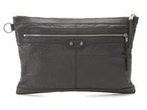 BALENCIAGA　バレンシアガ　クラシック クリップ　L　クラッチバッグ  273023  レザー【431】2180000001240