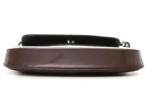 PRADA　 プラダ　クレオ　1BH188　2wayショルダーバッグ　ダークブラウン　ブラッシュドレザー【432】2180000006603