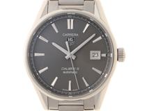 TAG HEUER タグ・ホイヤー カレラ WAR211C-4 SS オートマティック メンズ グレー文字盤【430】2181000000059