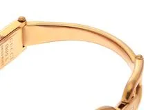 GUCCI　グッチ　バングルウォッチ　1500L　クォーツ　レディース腕時計　シェル1PD　PGP【431】2181000000202