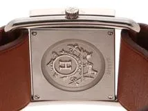 HERMES　エルメス　バレニア　BA1.510　ホワイト文字盤　クオーツ　レディース【471】IK