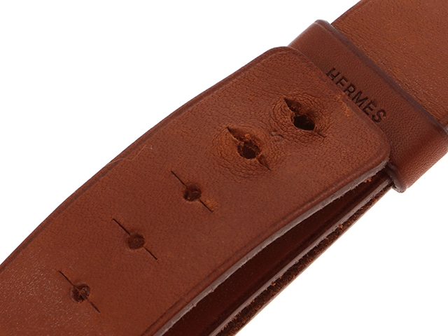 HERMES　エルメス　バレニア　BA1.510　ホワイト文字盤　クオーツ　レディース【471】IK