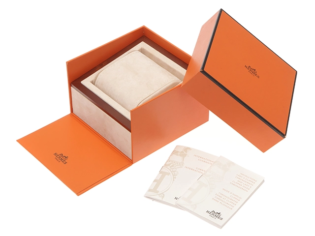 HERMES　エルメス　クリッパー SS　ホワイト文字盤/SS　CL1.810　メンズ　【471】N　2181000001346