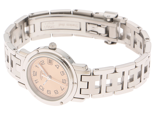 HERMES エルメス クリッパー CL4.210 レディース クォーツ 【471