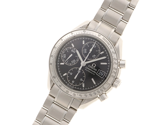 OMEGA　オメガ　時計　スピードマスターデイト　3513.50　ブラック文字盤　ステンレススチール　自動巻き　メンズ