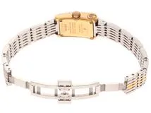 GUCCI　グッチ　Ｇメトロ    8600L　シルバーシェル文字盤　GP/ステンレススチール　レディース時計　クオーツ　2181000001827【207】