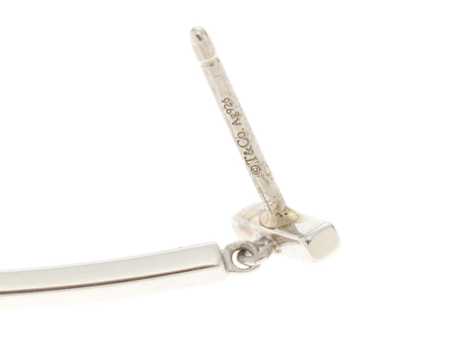 Tiffany T ワイヤー　バー　シルバー　ピアス　Ag925 TIFFANY&Co. ピアス レディース ティファニー プレゼント