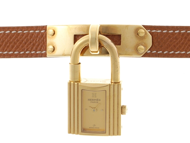 HERMES エルメス ケリー ウォッチ レディース 革ベルト HERMES エルメス ケリーウォッチ ヴィンテージ レディース
