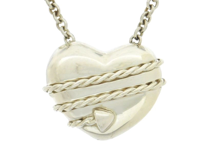 ティファニー. ハートアロー SV925ネックレス 40cm本日中値下げ TIFFANY&Co. ティファニー ハートアローネックレス・ペンダント/Sv925