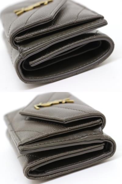 SAINT LAURENT サンローラン 財布 タイニーウォレット 三つ折り