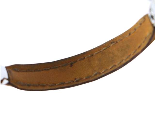 GUCCI グッチ 腕時計 6800L SS/革 シルバー クォーツ レディース 2148103885273 【200】