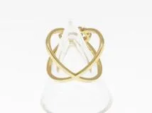 GUCCI　グッチ　GGランニングロゴクロスR　K18ゴールド　ダイヤモンド　4.3g　＃8　【431】2143100507623
